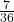 \frac{7}{36}