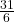 \frac{31}{6}