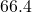 66.4°