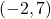 (-2, 7)