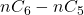 nC_6 - nC_5