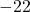 -22