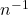 n^{-1}