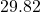 29.82°
