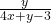 \frac{y}{4x+y-3}