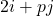 2i + pj
