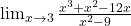\lim_{x \to 3} \frac{x^3 + x^2 - 12x}{x^2 - 9}