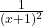 \frac{1}{(x+1)^2}