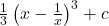 \frac{1}{3}\left(x - \frac{1}{x}\right)^3 + c