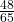\frac{48}{65}