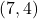 (7, 4)