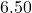 6.50