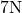 7 \text{N}