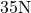 35 \text{N}