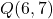 Q(6, 7)