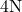 4 \text{N}