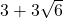 3 + 3\sqrt{6}