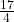\frac{17}{4}