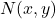 N(x, y)