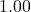 1.00
