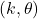 (k,\theta)