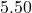 5.50