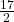 \frac{17}{2}