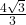 \frac{4\sqrt{3}}{3}
