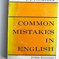 Common Mistakes In English by T. J Fitikides