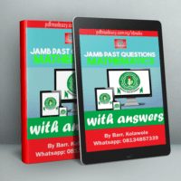Download 2024 JAMB Mathematics Past Questions and Answers in PDF