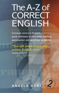 A-Z of Correct English