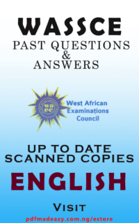 waec English past questions