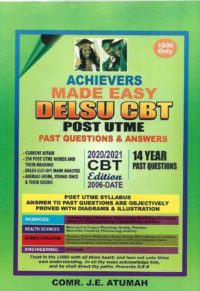 Delsu Post UTME Past Questions & Answers In PDF Download