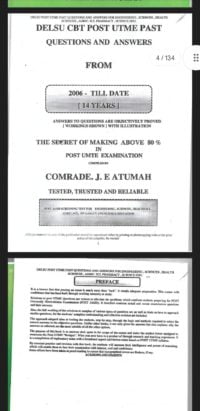 delsu post utme past questions