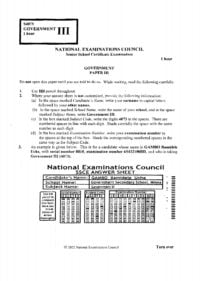 neco past question government