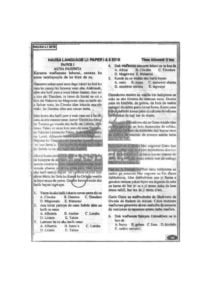Bece Past Questions Hausa language