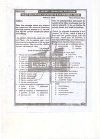 bece french past questions