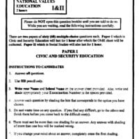 Bece civic education