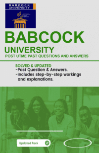 BABCOKC POST UTME PAST QUESTIONS AND ANSWERS