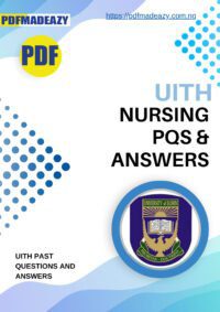 UITH PAST QUESTIONS