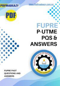 Fupre post utme past questions