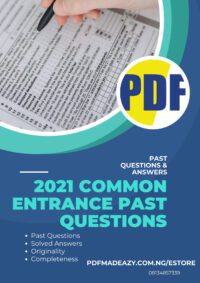 2021 common entrance past questions