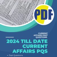 2024 current affairs past questions