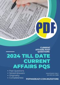 2024 current affairs past questions
