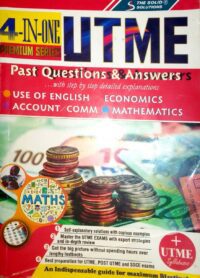 4 IN 1 UTME Past Questions & Answers for Commercial Students by Solid Solutions
