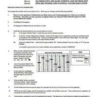 Download 2024 Gifted Common Entrance Past Questions for Gifted Students