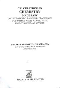 Calculations in chemistry pdf