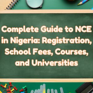 NCE in Nigeria