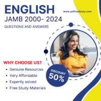 english jamb past questions and answers