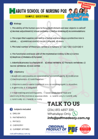 Download Ahmadu Bello University Teaching Hospital (ABUTH) Past Questions and Answers in PDF Format